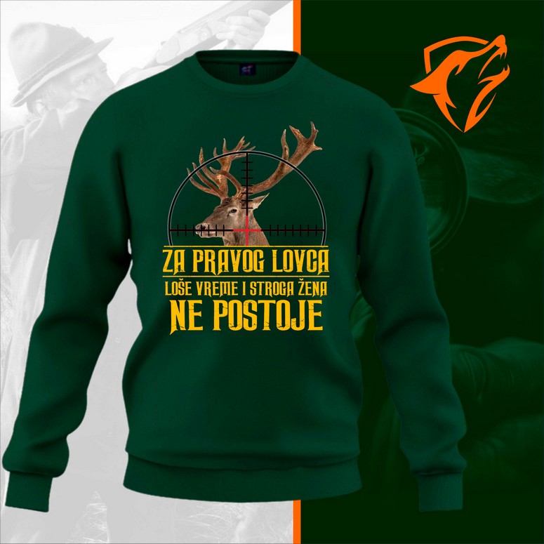 Lovački duks Pravi lovac jelen