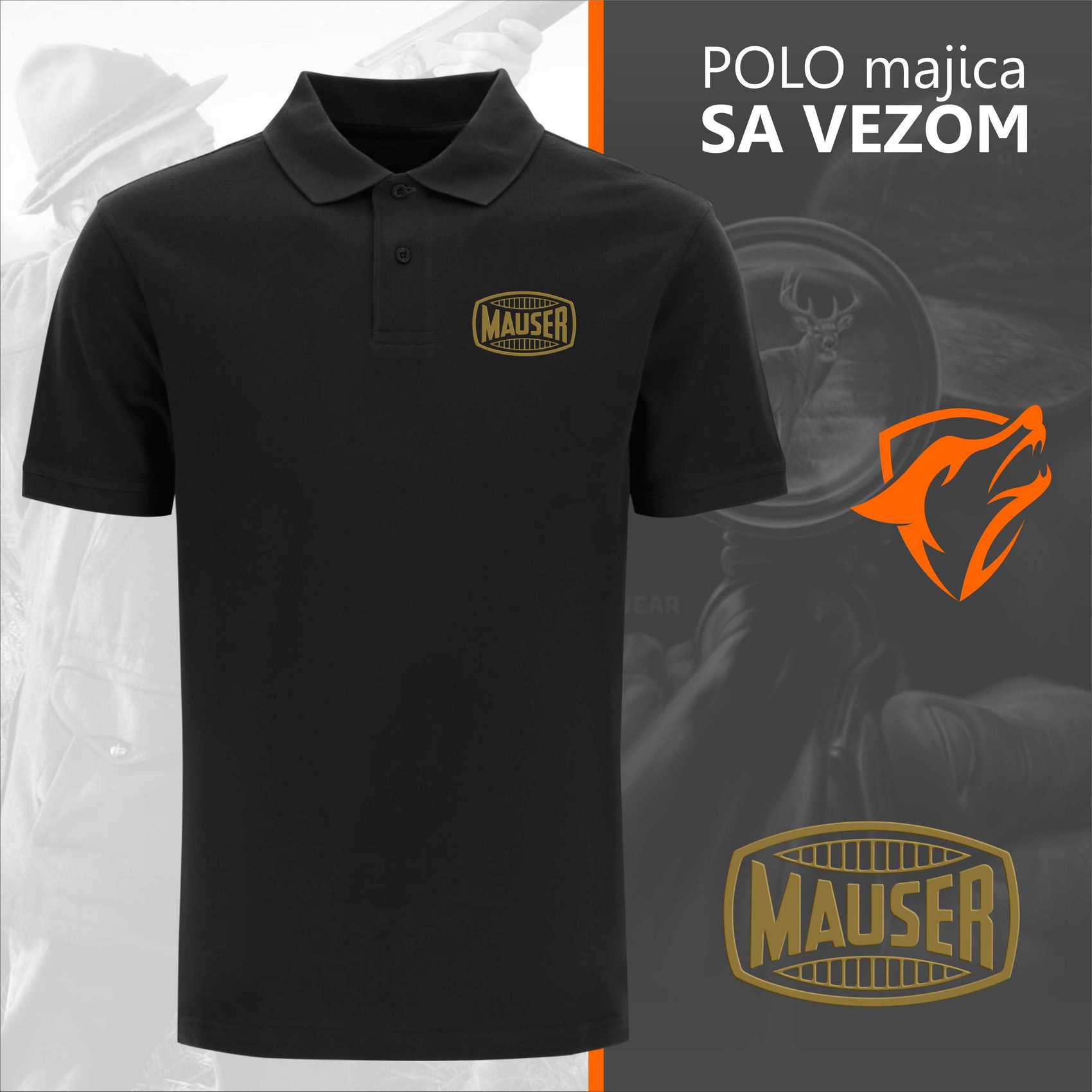 Lovačka polo majica Mauser - Image 5