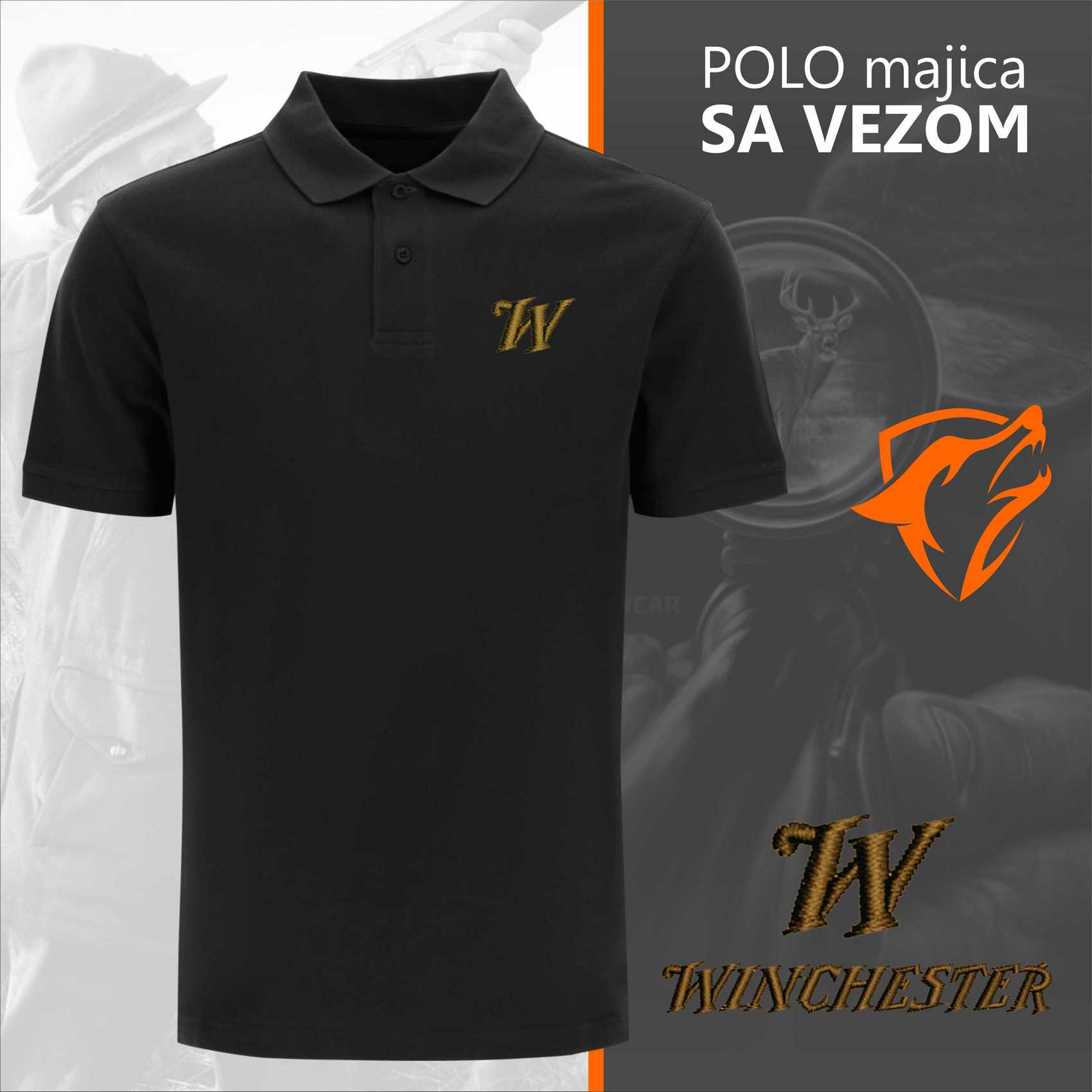 Lovačka polo majica Winchester 2 - Слика 5