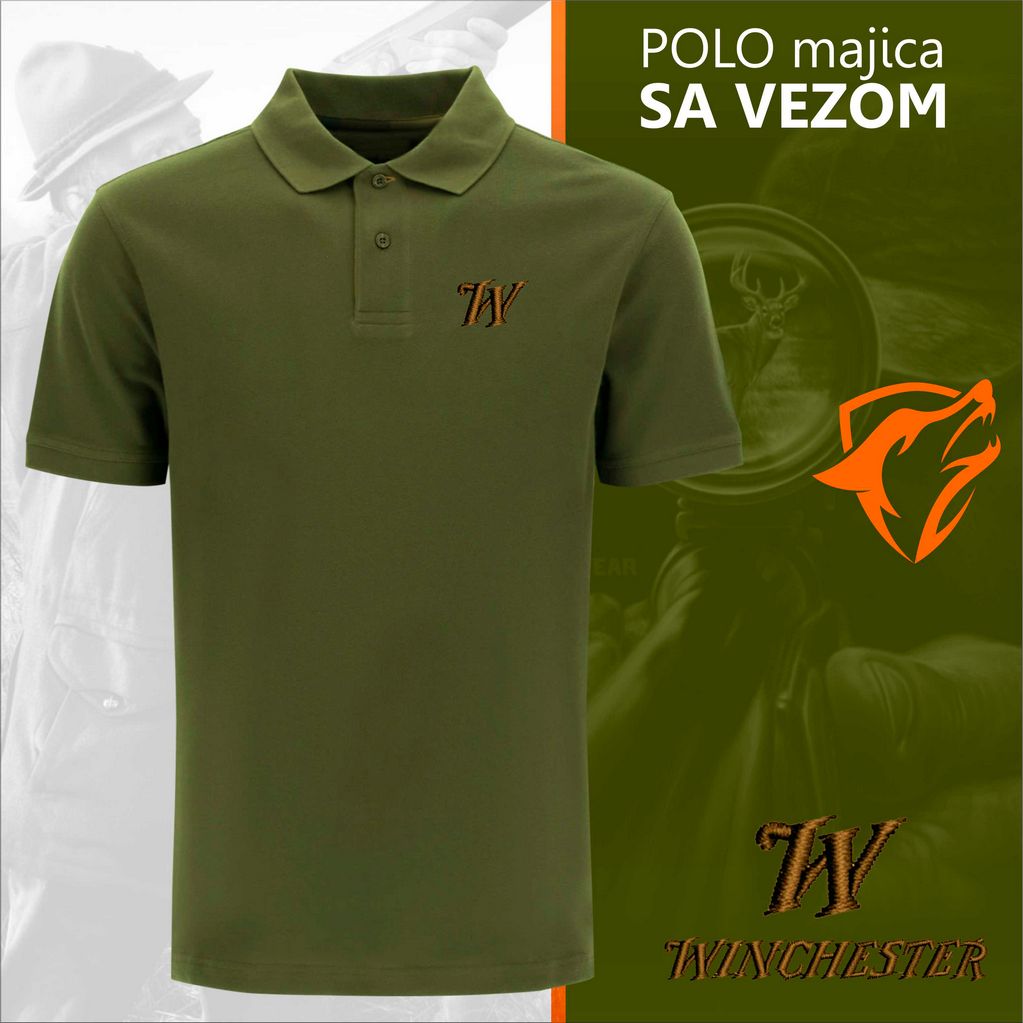 Lovačka polo majica Winchester 2