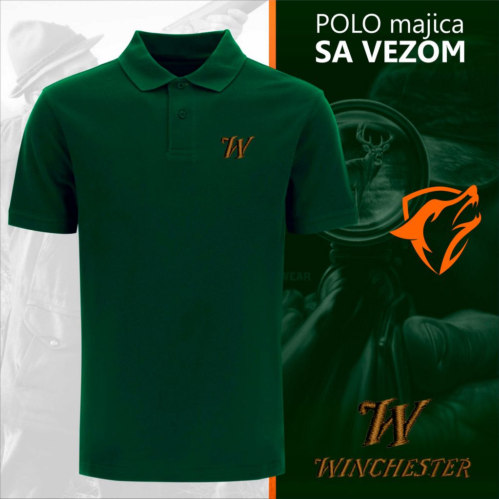 Lovačka polo majica Winchester 2 - Слика 3