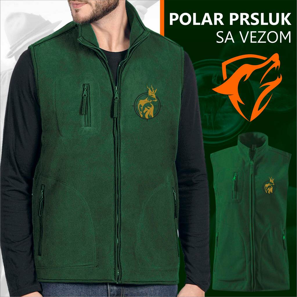 Lovački polar prsluk Srndać meta